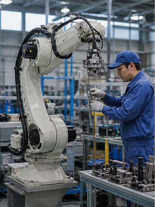国内外の中古ロボットを買取し、リニューアル整備