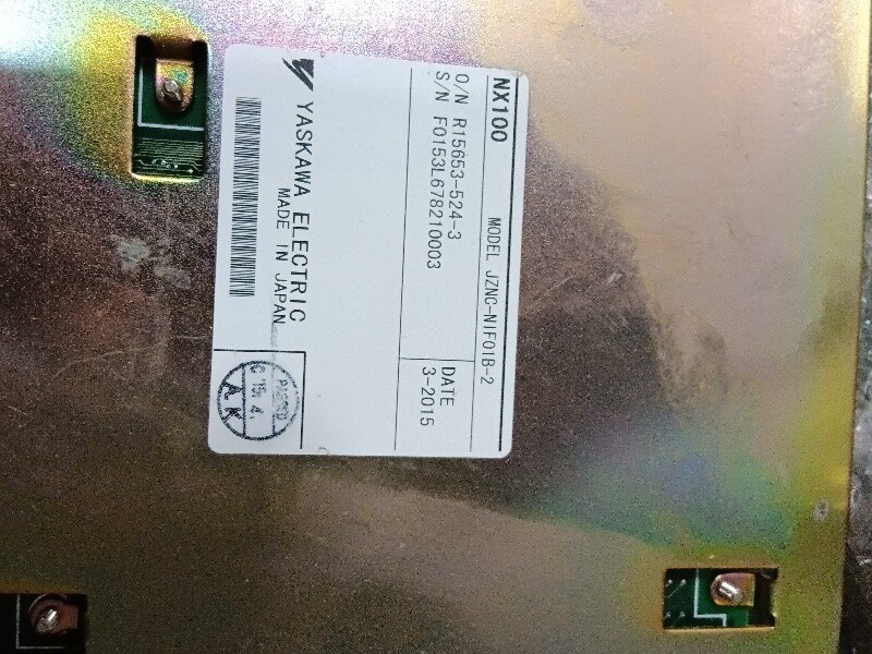 JZNC-NIF01B-2 中古のロボット部品