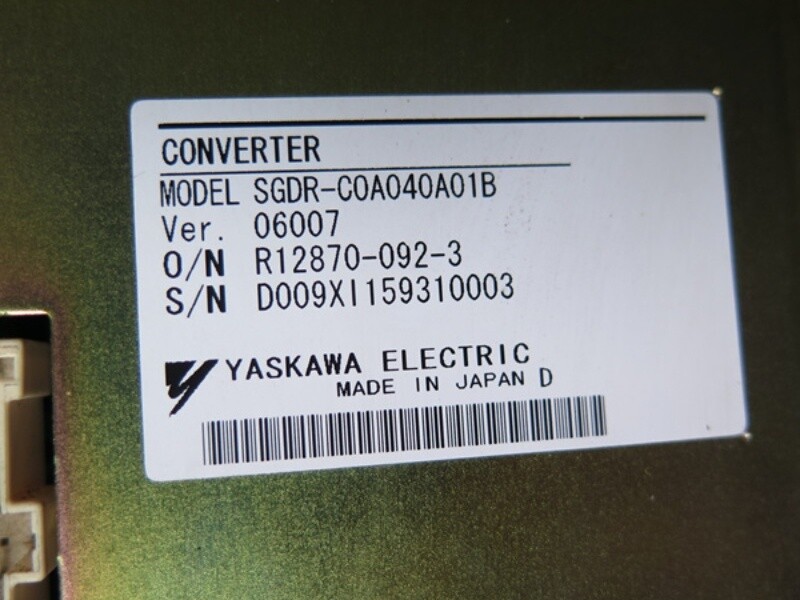 SGDR-C0A040A01B 新品ロボット部品